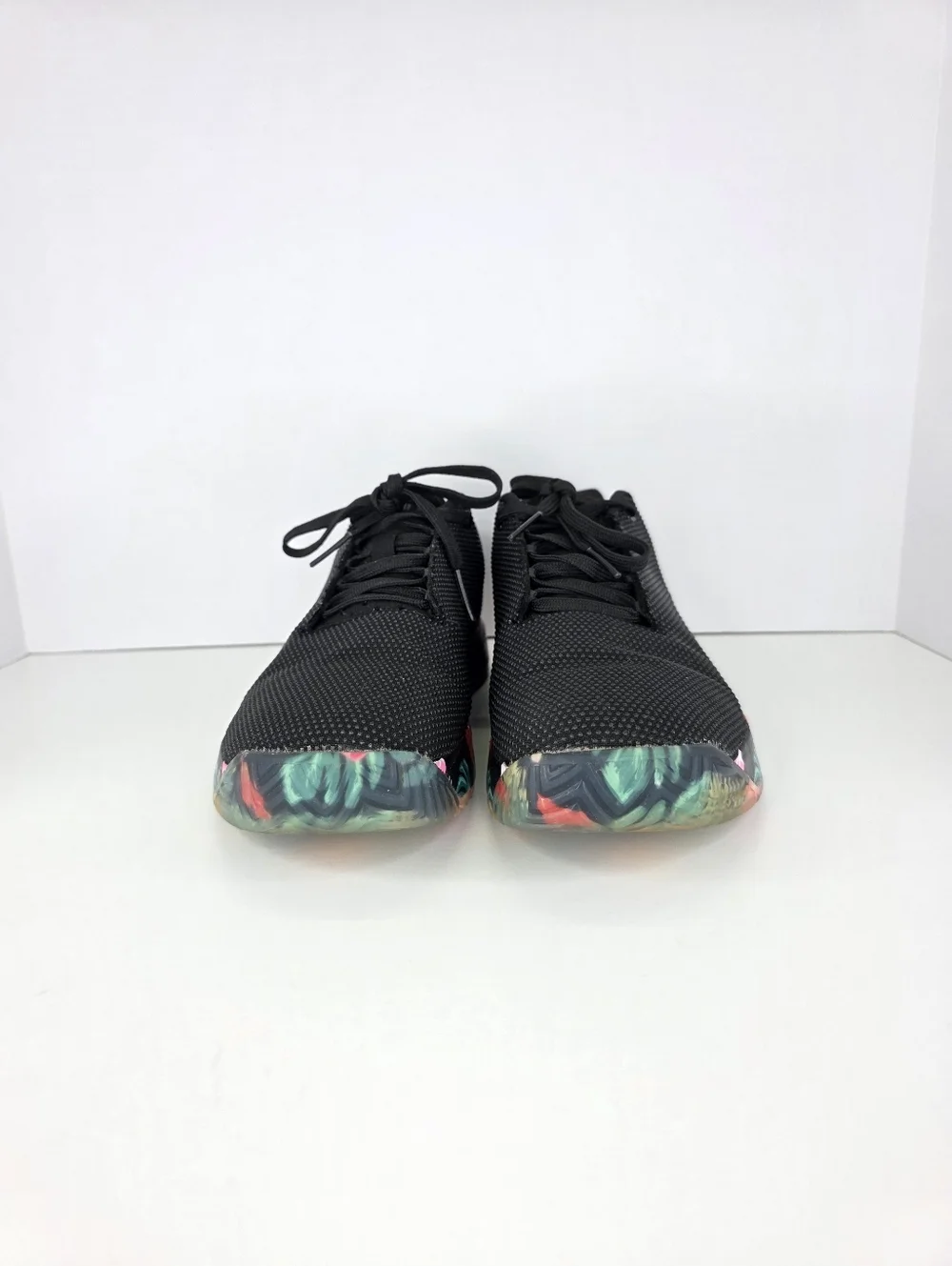 NOBULL Impact Sneaker Men's 9.5 Women's 11 Trainer SuperFabric Midnight Tropical - Picture 4 of 16